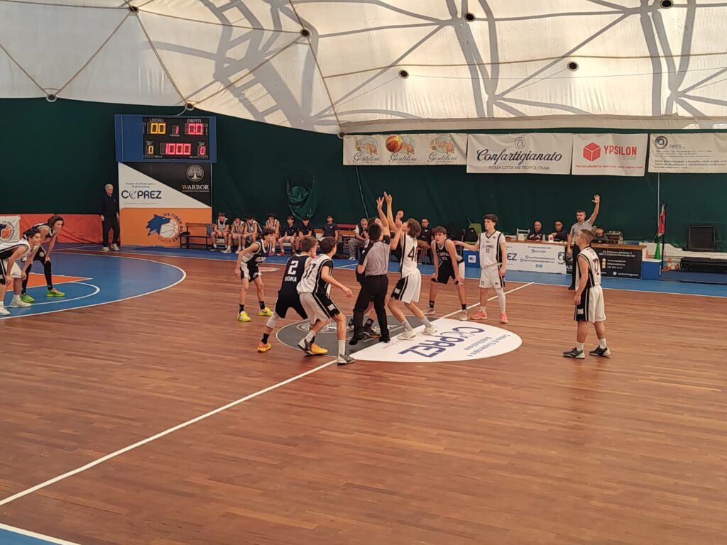 U15 E Tiber Bk - Olimpia Roma 59 - 54