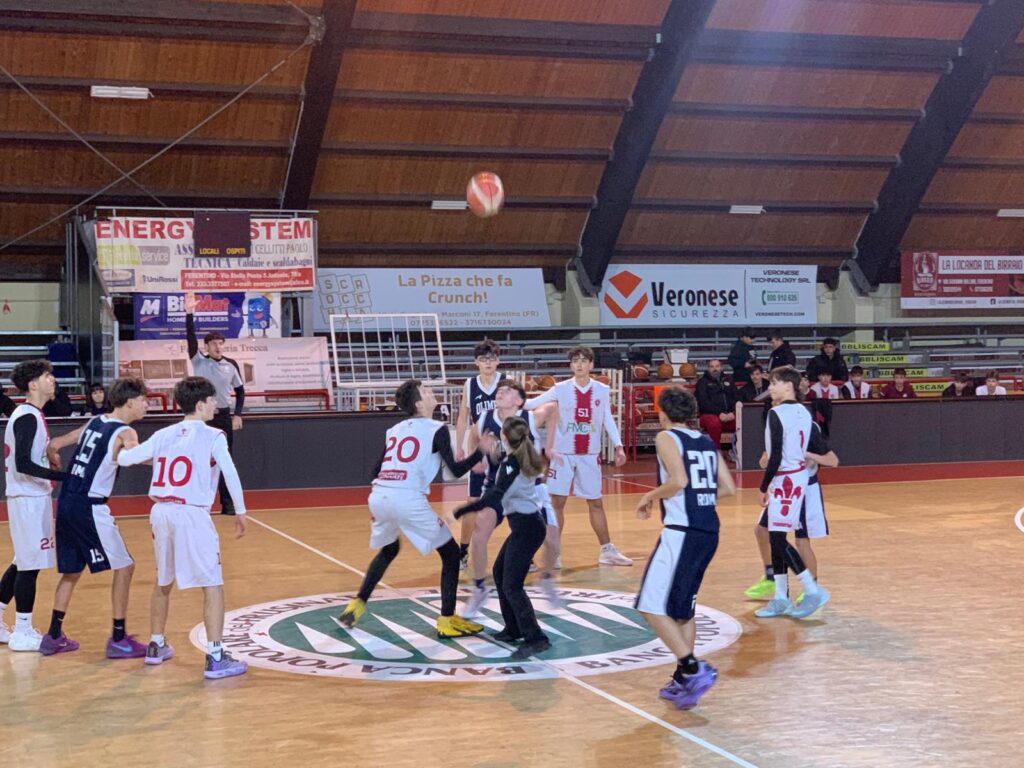 U15 G Basket Ferentino 1977 - Olimpia Roma 50 - 70