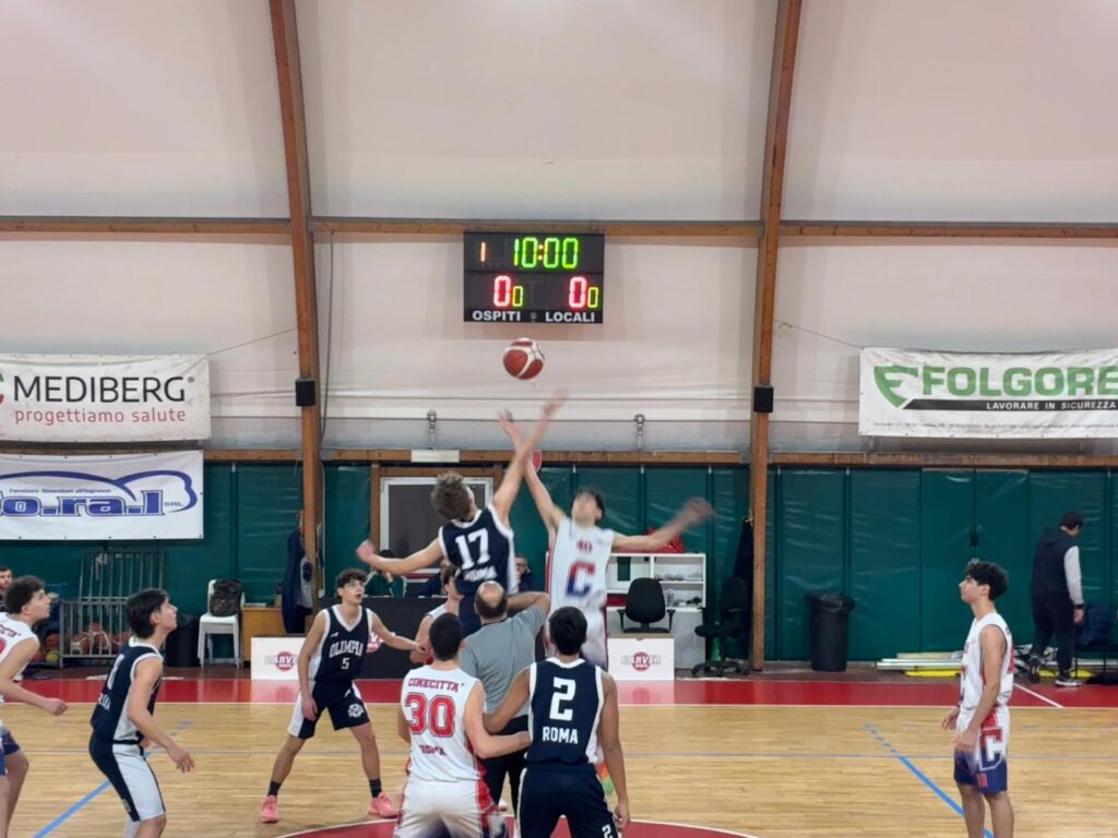 U19 S Cinecittà Polaris - Olimpia Roma 65 - 61