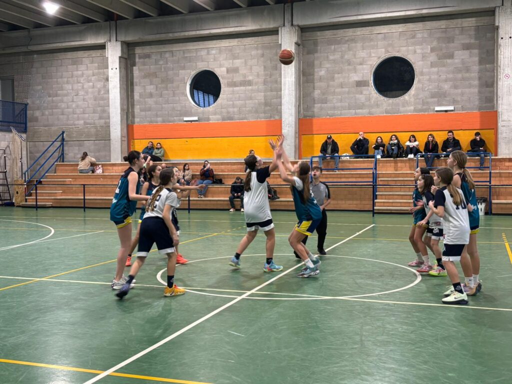 U13 F San Raffaele Basket - Olimpia Roma 101 - 25
