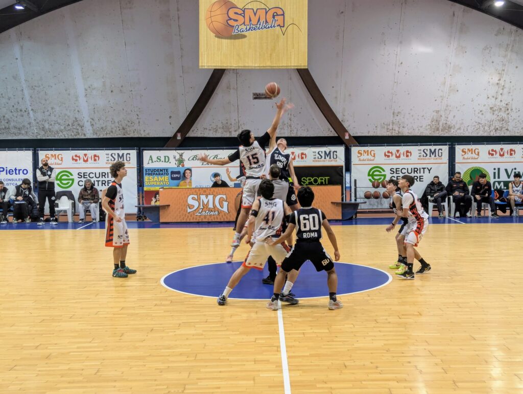 U15 E SMG Basket School - Olimpia Roma 67 - 61