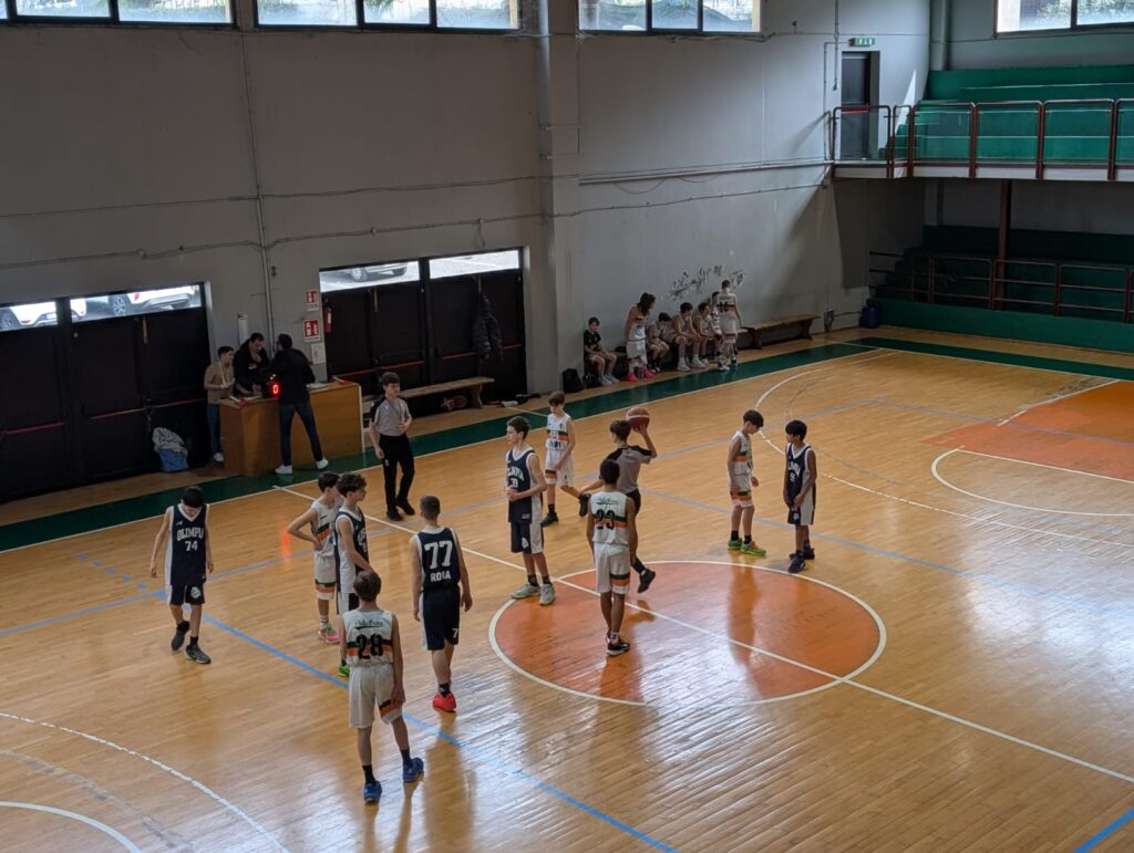 U13 G Basket Paletrina 1962 - Olimpia Roma 42 - 88