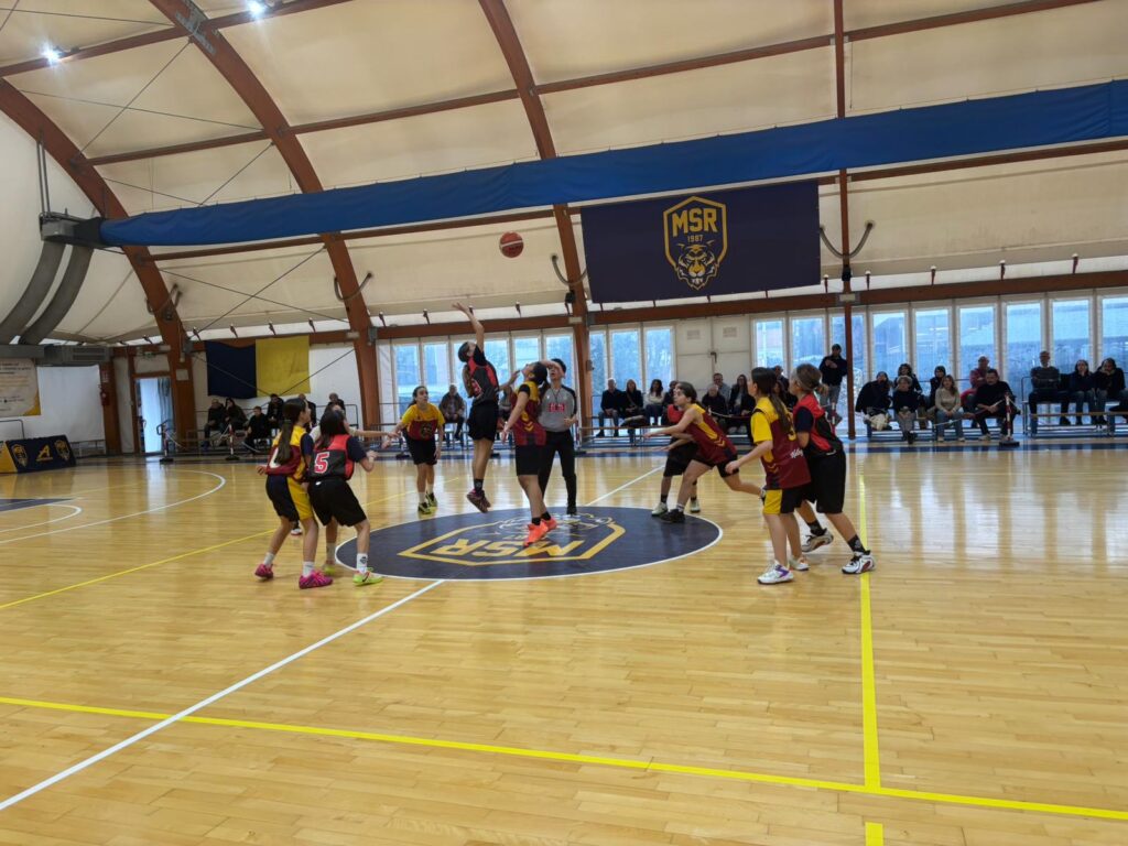 U13 F Bk Montsacro - Olimpia Roma 20 - 64