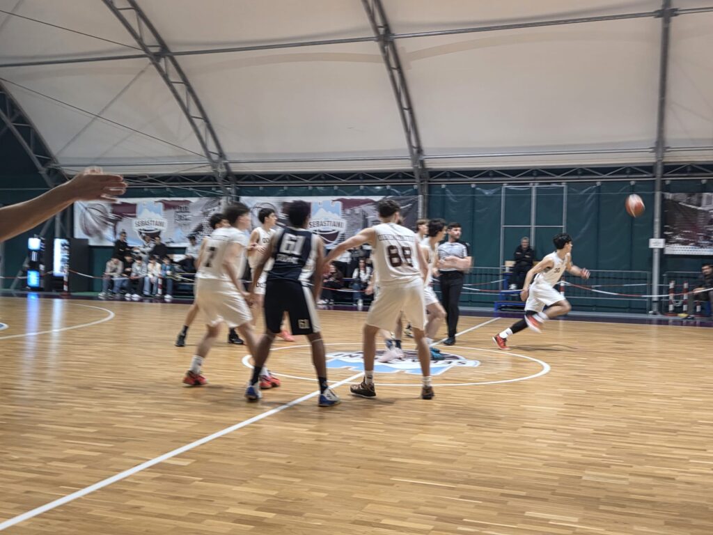 U17 E Real Sebastiani Rieti - Olimpia Roma 73 - 60