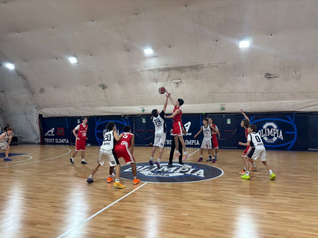 U15 G Olimpia Roma - Scuola Basket Roma 55 - 37