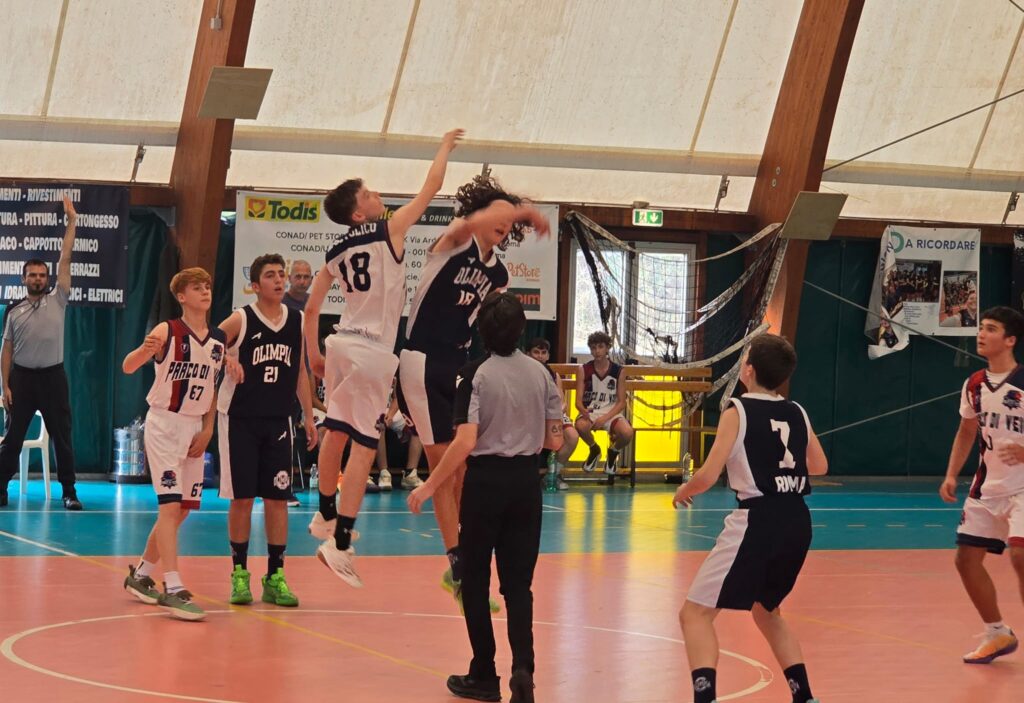 U14 G Bk Parco di Veio - Olimpia Roma 66 - 92