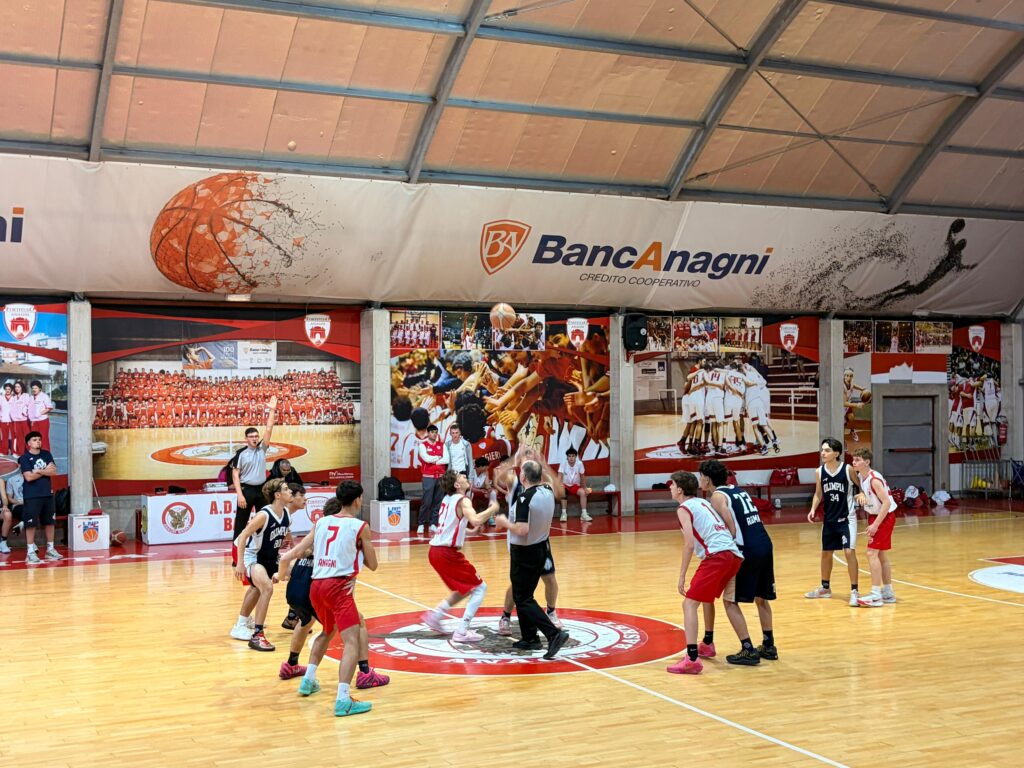 U17 S Quarto di finale Fortitudo Anagni - Olimpia Roma 71 - 76