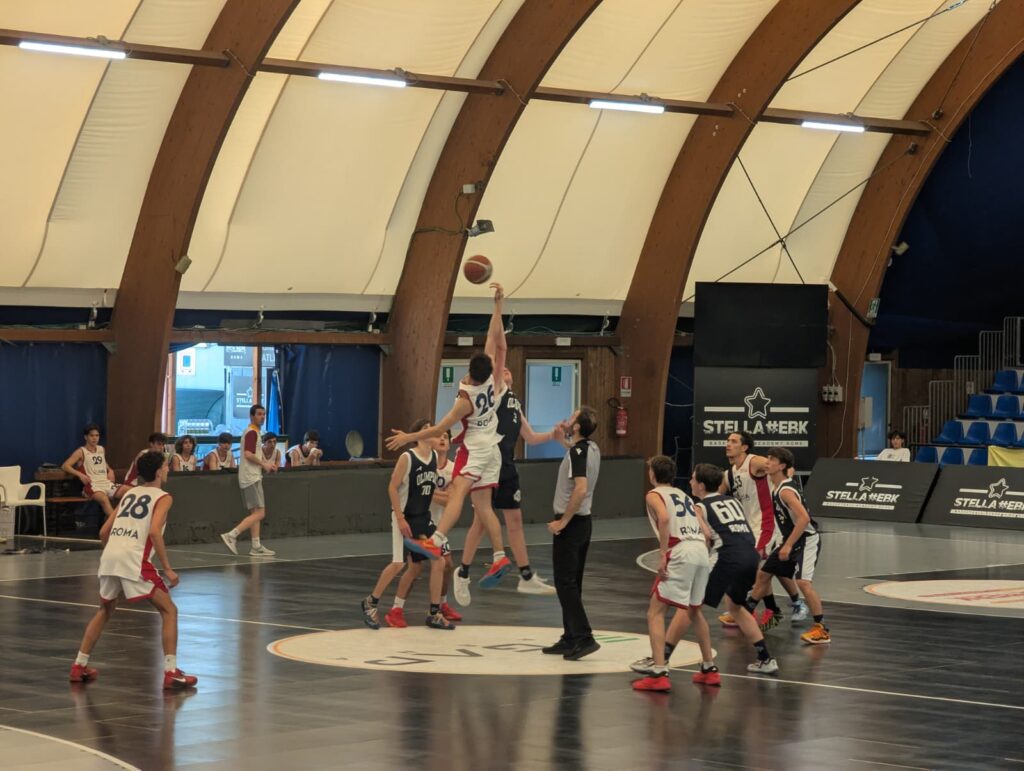 U17 G Quarti di Finale Stella Ebk - Olimpia Roma 72 - 76