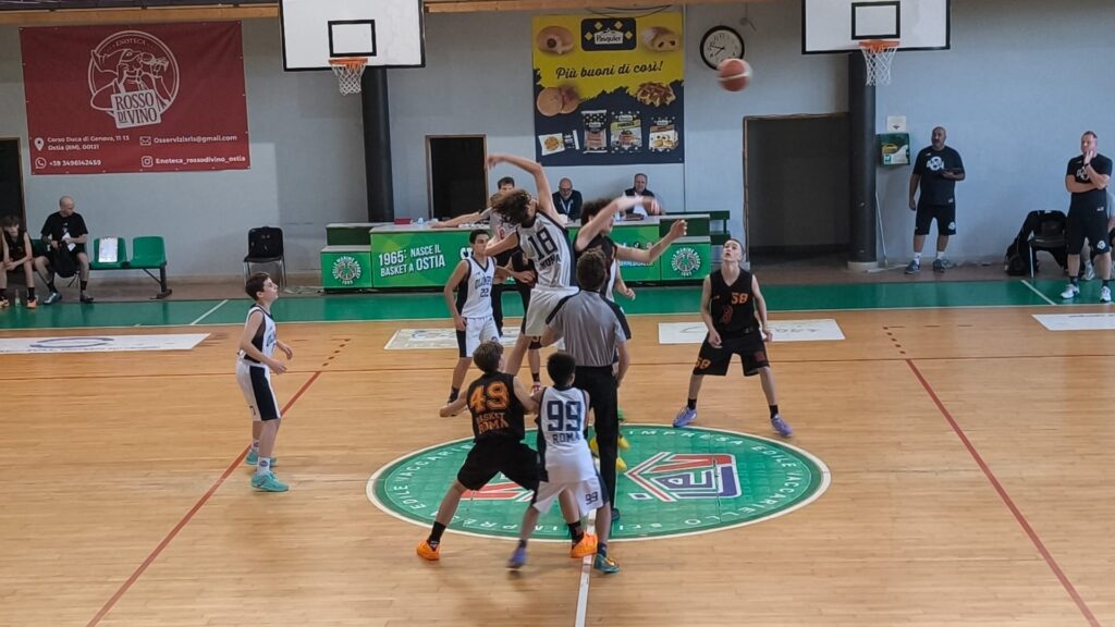 U14 G Semifinale Olimpia Roma - Basket Roma 44 - 56